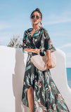 Hot style women's popular sun - block chiffon dresses