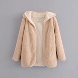 Autumn and winter new double-faced coat lazy wind warm lamb fur coat female