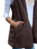 Hot style women's hot selling plaid sleeveless coat hooded