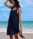 Plus-size women's summer sexy cotton fashion sundress